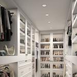 Wooden Bedroom Closet Wardrobe Custom Modern Design for High End Professionals