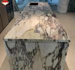 Modern Purple Calacatta Viola Marble Slabs for Villa Kitchen Countertops in