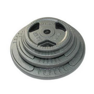 20kg Commercial Grade Tri-Grip Handles Portable Dumbbells Hammertone Cast Iron