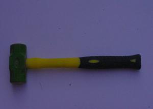 Wholesale Professional Non Sparking Hammer Double Face Sledge Hammer Tool Fiberglass Handle from china suppliers