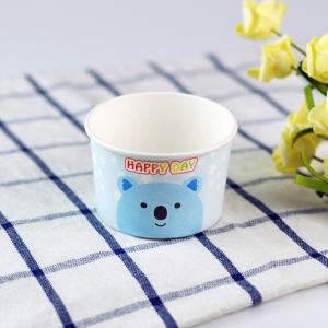 Wholesale Customized Logo Ice Cream Paper Cup FDA Ice Cream Paper Bowl For Restaurants from china suppliers
