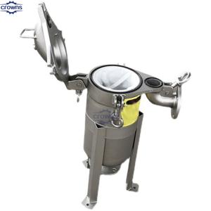Wholesale High Tech Intelligent Wholesale Polishing Fluid Equipment Stainless Steel Side Entry Bag Filter Housing from china suppliers