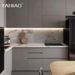 High End Small Kitchen Cabinet Set Flat Pack Mini Kitchenette For Apartment