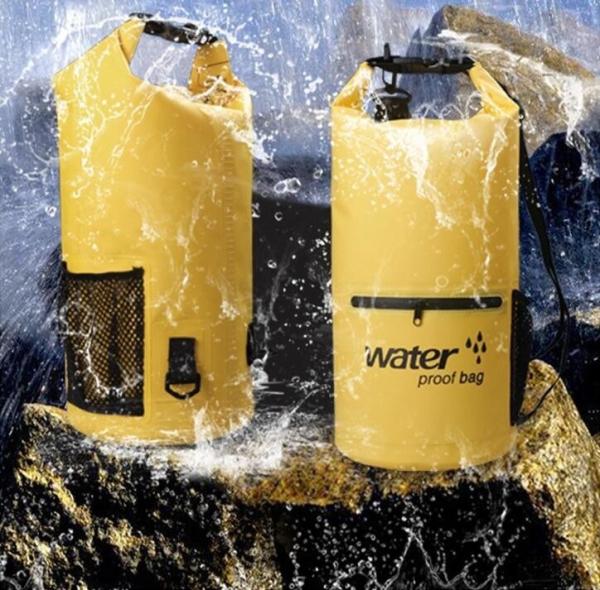 Outdoor Polyester PVC Ocean Pack Waterproof Dry Bag, Waterproof Bag With