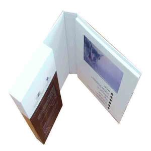 Wholesale Advertising Video Booklets / Full Ccolors LCD Video Brochure Card from china suppliers
