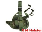 Outdoor Hunting Paintball Gun Accessories , Airsoft Molle Pouch Bag Leg Holster
