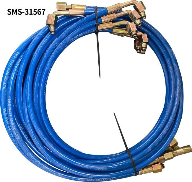 Cab Lift Pipe DZ1643820011/13/06/8200/0005 SHACMAN Truck Parts SMS Hydraulic Hose Assembly