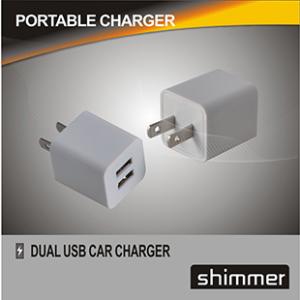 Wholesale 3rd-Generation Green Pot Dual USB Travel Charger from china suppliers
