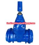 DIN PN16 GGG50 socket gate valve