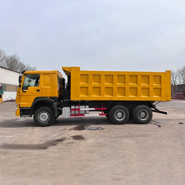 Affordable Refurbished Sinotruk Howo 375HP 6x4 Dump Truck with Manual Transmission