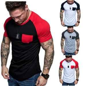 Wholesale new design customized crivit sport cheapest brand quality tracksuits t-shirt men from china suppliers