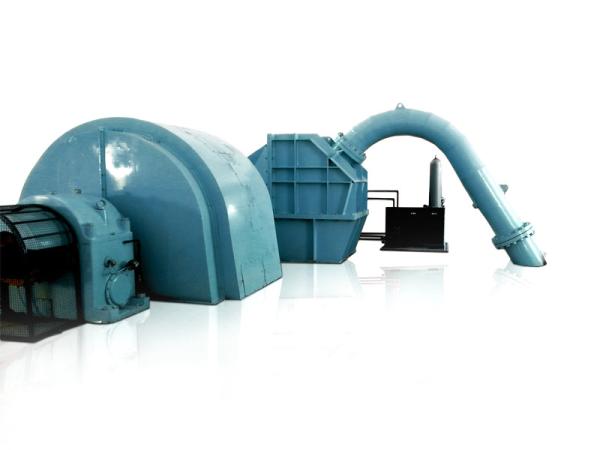 Hydroelectric Power Generation 1500 Rpm Pelton Type Turbine Generator with