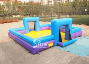 Wholesale Customized inflatable soap soccer field for outdoor interactive games from china suppliers