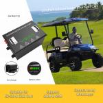 51.2V 50ah 100Ah Club Car Lithium Battery Lithium Golf Buggy Batteries