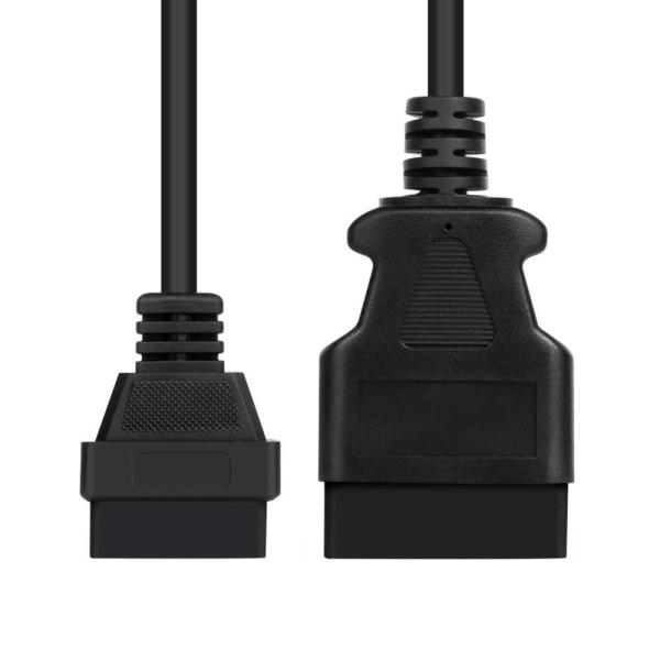 14Pin To 16PIN OBD II Diagnostic Cable For Motorcycle Applicable Models