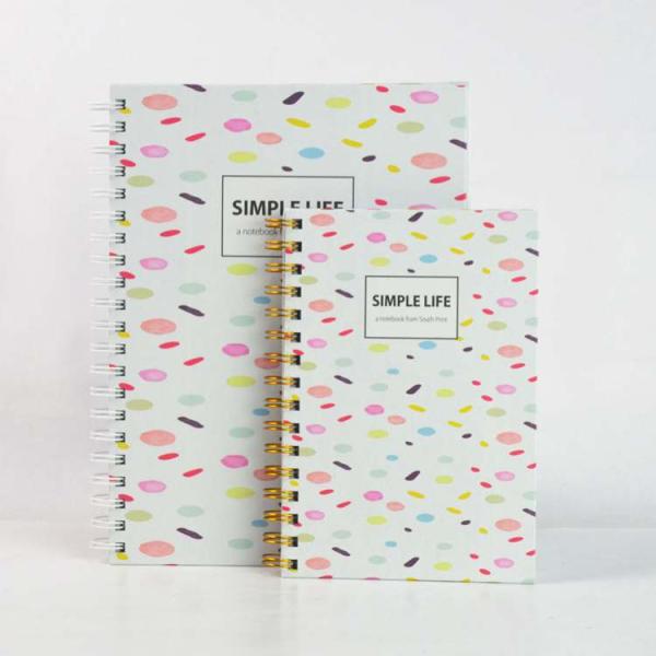 Spiral Style Agenda Organizer Planner Notebook Chipboard Pocket Customized Size