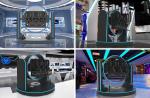 1080 Degree Rotataion VR Theme Parks 10KW 3 Players Virtual Reality Simulator