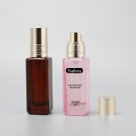 30ml Glass Lotion Pump Bottle Square Skin Care Cosmetic Serum Packaging