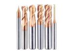 Abrasion Resistance Solid Carbide Corner R0.5-R10 Radius End Mills