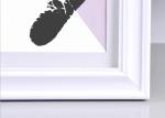 Decorative Memorable 12 Month Baby Picture Frame With Hand And Footprint Photo