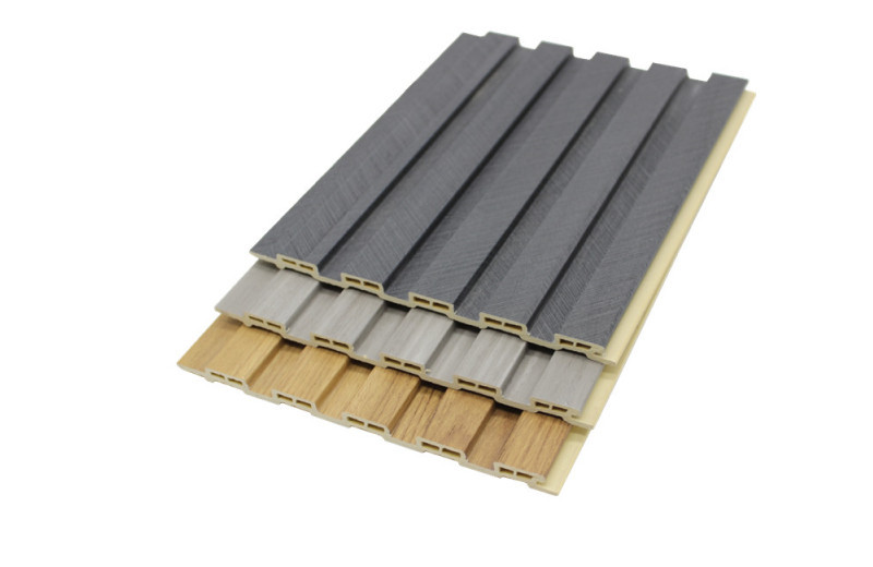 Vinyl Cladding Wall Panel Wooden Grain PVC WPC Wall Board Panels for Modern Home Office