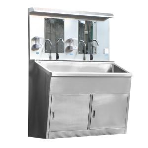 Wholesale Double-Person Hand Wash Sink Cleaning And Disinfection Health Care Equipment from china suppliers