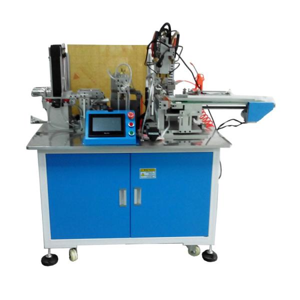 7 shape automatic spot welding machine for battery , L shape battery spot
