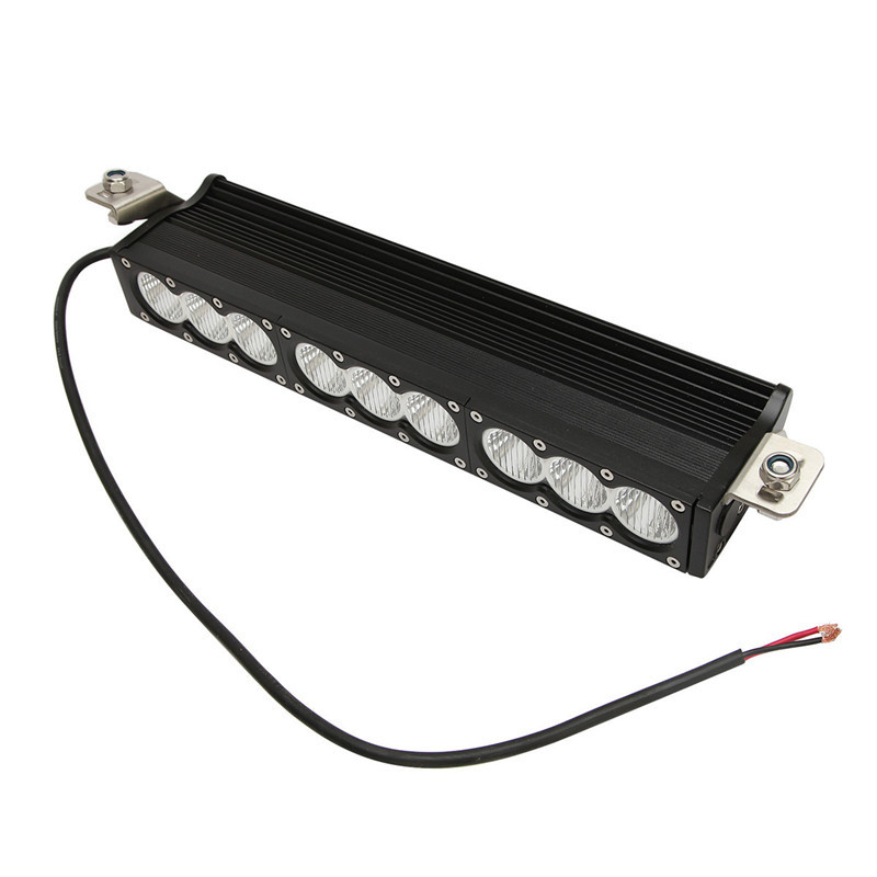 led light bar offroad single row 10W CREE LED PC lens DHCB-L90SDC