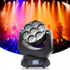 Wholesale Bar Bee Eye 7x40W Beam RGBW Light Professional DMX Led Moving Head Stage Beam Lights from china suppliers