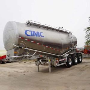 Wholesale Powdered Material 60 Tonne Bulk Cement Tanker Trailer from china suppliers