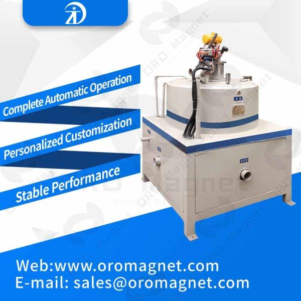 ISO9001 Mineral Processing Dried Powder Electro Magnetic Separator Mineral