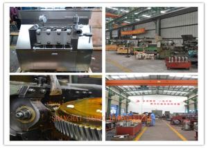 Wholesale Professional High Efficiency Dairy Homogenizer , Liquid Homogenizing Machine from china suppliers
