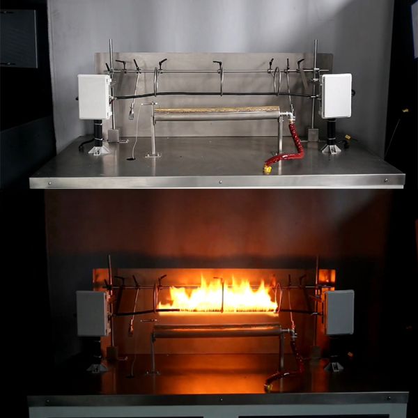 IEC 60331 Cable Fire Resistance Tester with PC Control Adjustable Voltage and Impact Water Spray Test