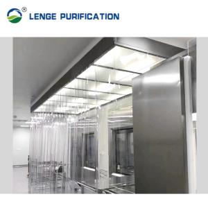 Wholesale Air Supply LAF Clean Room Equipments 1200×600×650mm Laminar Airflow System With PVC Curtain from china suppliers
