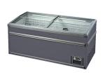 Large Volume Sliding Door Ice Cream Refrigerator Island Display Freezer R404a