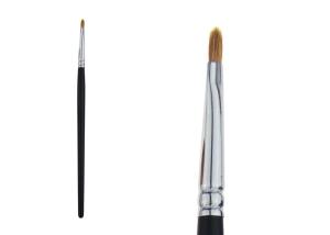 Wholesale Portable Black Lip Liner Brush Cosmetic Makeup Brushes With Wooden Handle from china suppliers