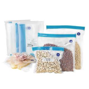 Wholesale Vacuum Sealer Zipper Bags Sous Vide bags for food BPA Free Reusable Resealable from china suppliers