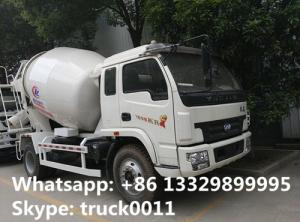 China high quality and competitive price 3cbm Yuejin cement mixer truck for sale, factory sale best price small mixer truck on sale