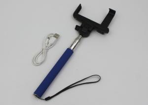 Wholesale Promotional Gift Retractable Cellphone Selfie Stick , Cable Length 22 cm from china suppliers