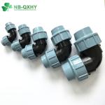 Irrigation Italian Type Pn16 90 Degree Elbow HDPE Pipe Fittings PP Compression