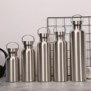Wholesale Gradient Stainless Steel Water Bottles 20 Ounce Vacuum Insulated Double Wall Travel Bottle With Leak Proof Lid Of Handle Metal Reusable Standard Mouth from china suppliers