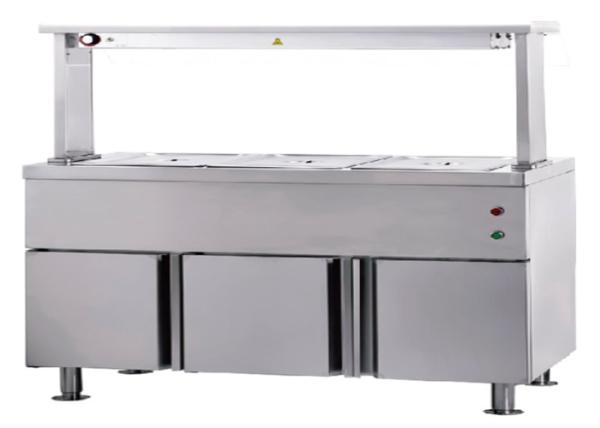 Quality DK Marine Weight 130kg Marine Kitchen Equipment , 220v Electric Hot Cupboard Rating 2kw for sale