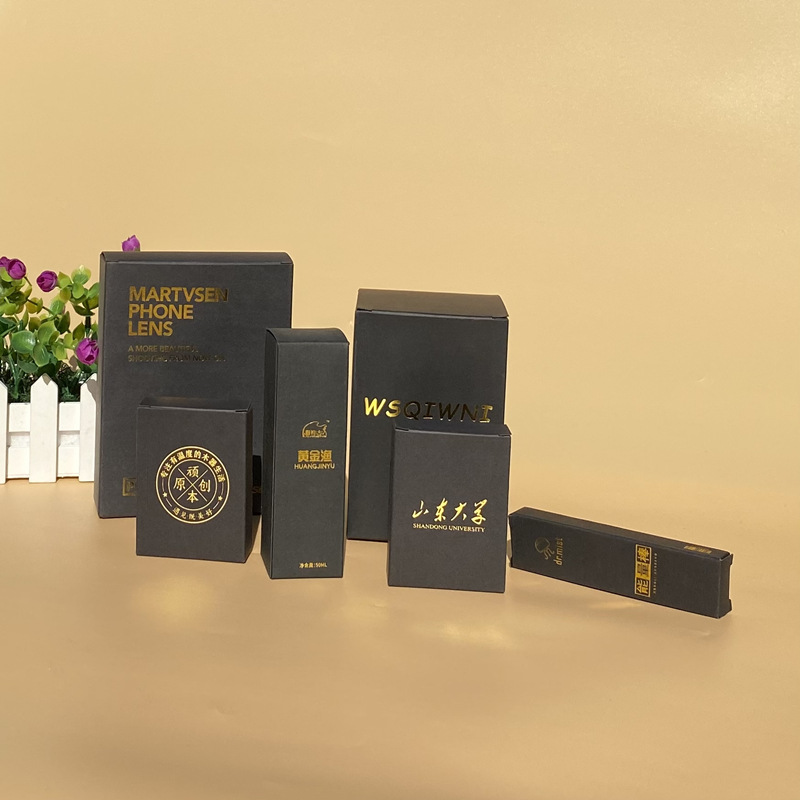 Custom Gloss Set Lip Gloss Lipstick Lash Eyelash Packaging with Sustainable Cardboard