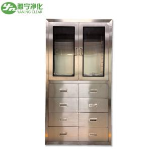Wholesale Ce Iso 304 Stainless Steel Medical Cabinet With Drawers from china suppliers