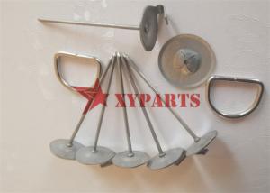Wholesale Galvanized Steel Or SS304 2-1 / 2&quot; Building Insulation Lacing Pins With Washers from china suppliers