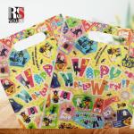 Waterproof Fold Shopping Bag Recyclable Poly Plastic Bags Customized Logo