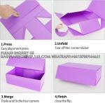 Custom Magnet Magnetic Luxury Packaging Folding Paper Gift Box Business Flap Lid