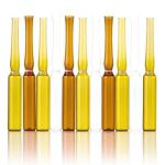 Brown Glass Medication Ampoules Neutral Borosilicate Ampoule Vial