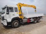 Hydraulic 5 Ton Boom Truck Crane For Construction With XCMG SQ5SK2Q Arm