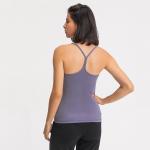 Naked Feeling Yoga Sports Bras Y Back Plus Size Stretchy Fitness Top